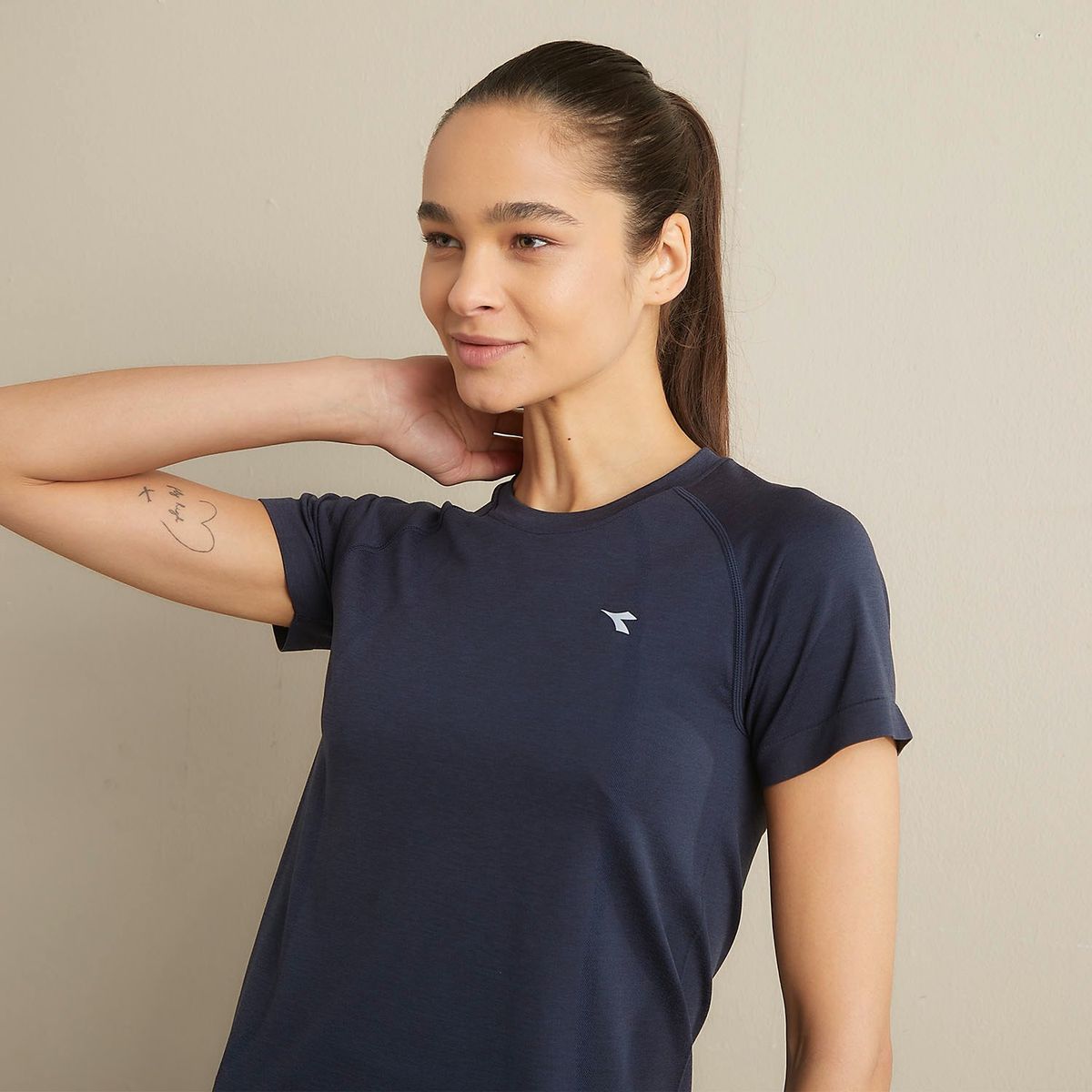 DIADORA - Polo Seamless Manga Corta Deportivo Mujer Diadora