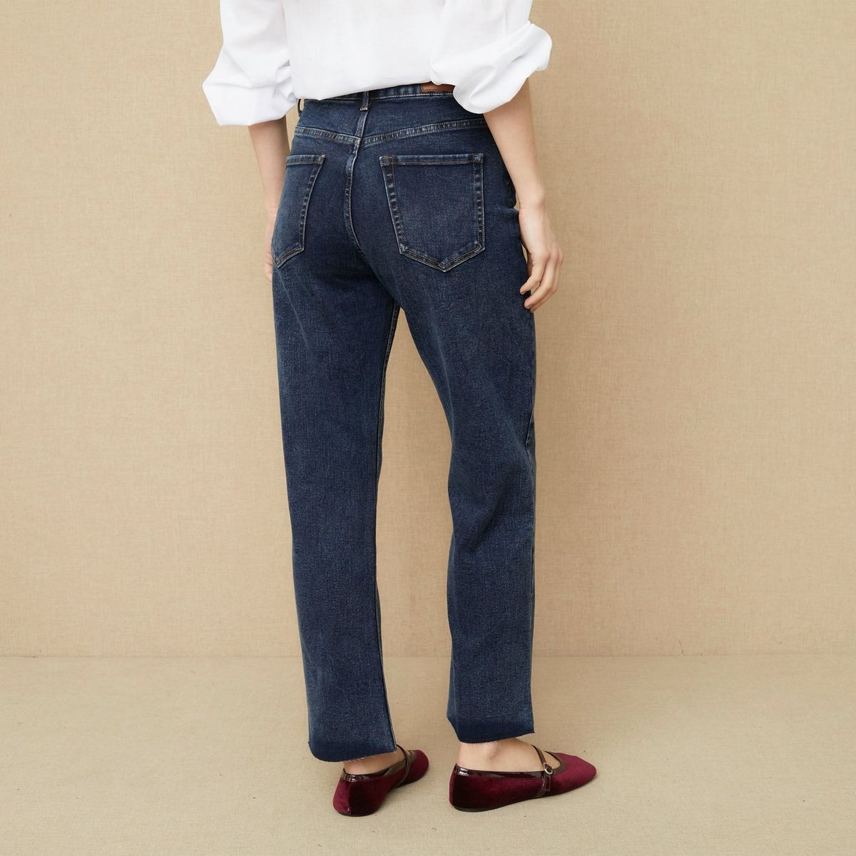 UNIVERSITY CLUB - Jean Straight Tiro Alto Mujer University Club