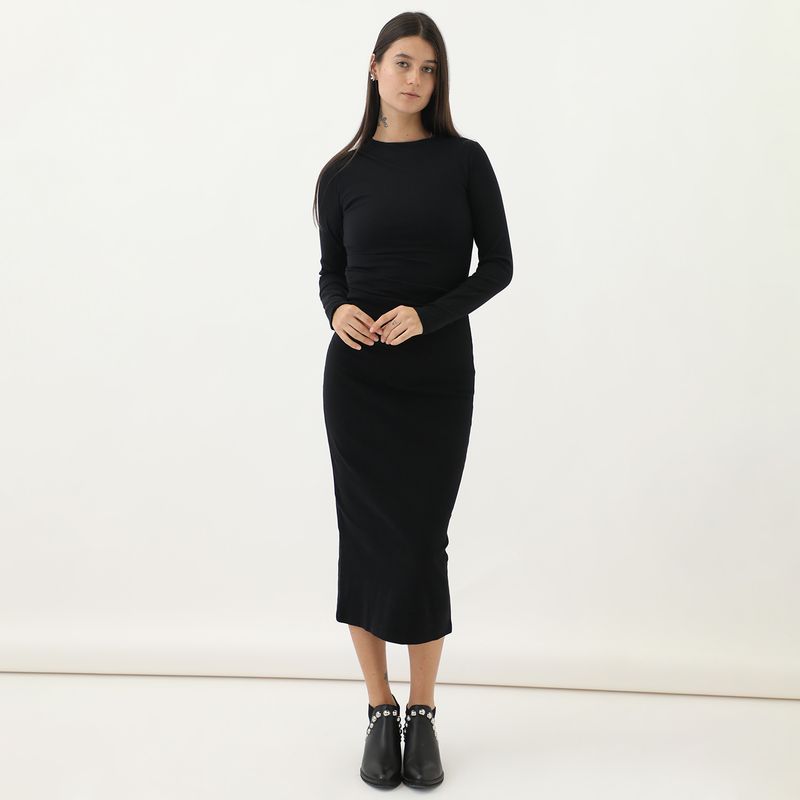 DENIMLAB - Vestido Largo Mujer Denimlab