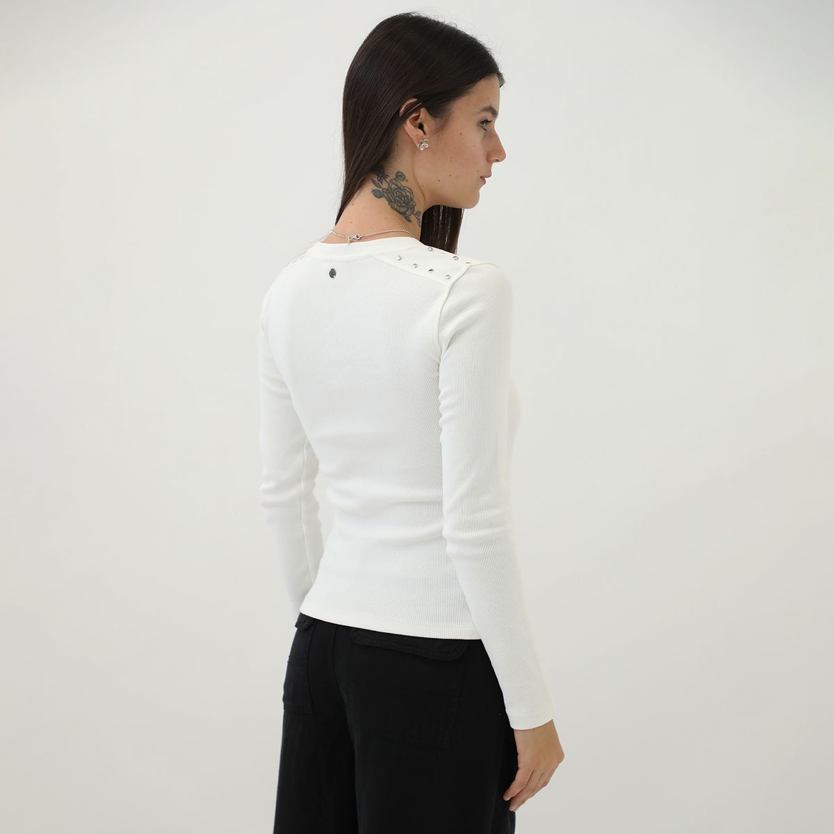 DENIMLAB - Polo Casual Mujer Denimlab