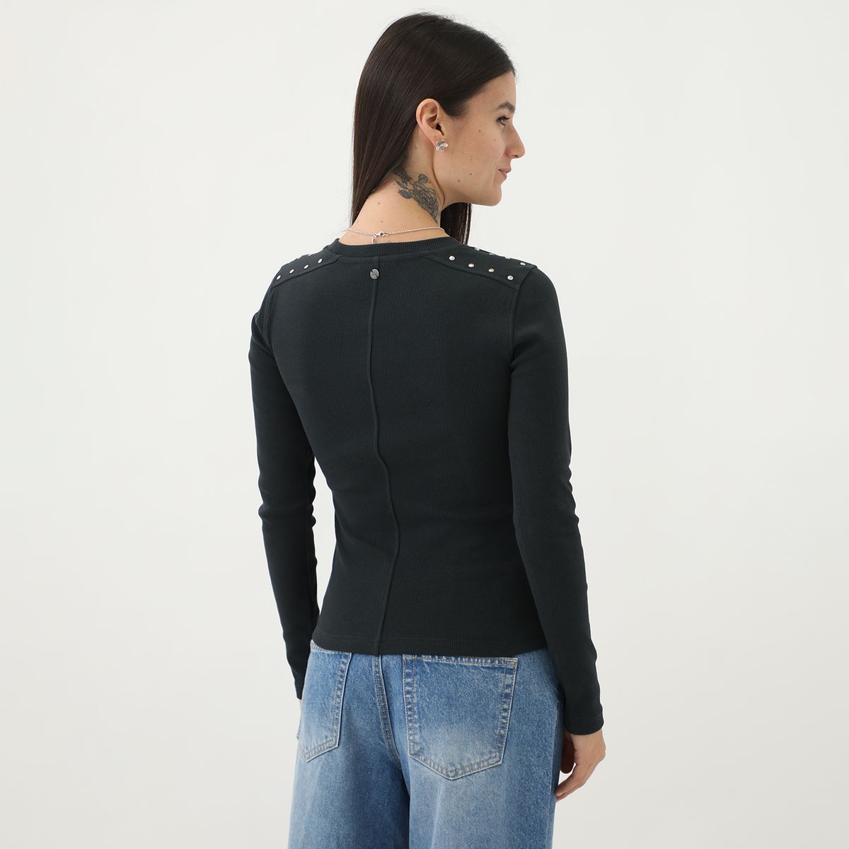 DENIMLAB - Polo Casual Mujer Denimlab