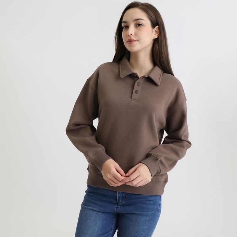 AMERICAN ABBEY - Polera Casual Mujer American Abbey