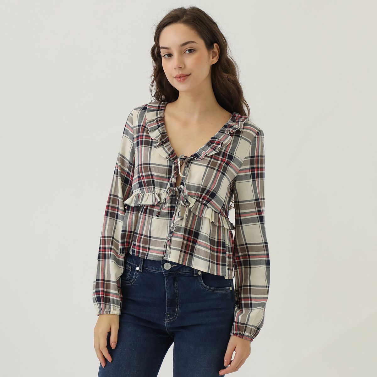 AMERICAN ABBEY - Blusa 100% Algodón Mujer American Abbey