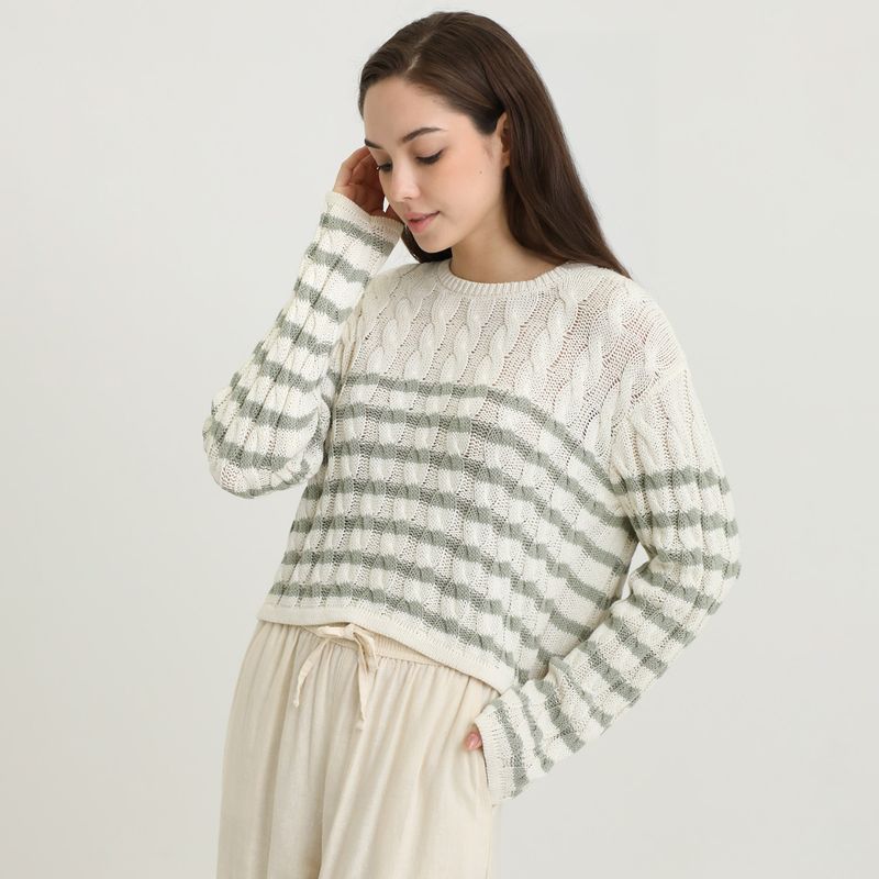 AMERICAN ABBEY - Chompa Casual Mujer American Abbey