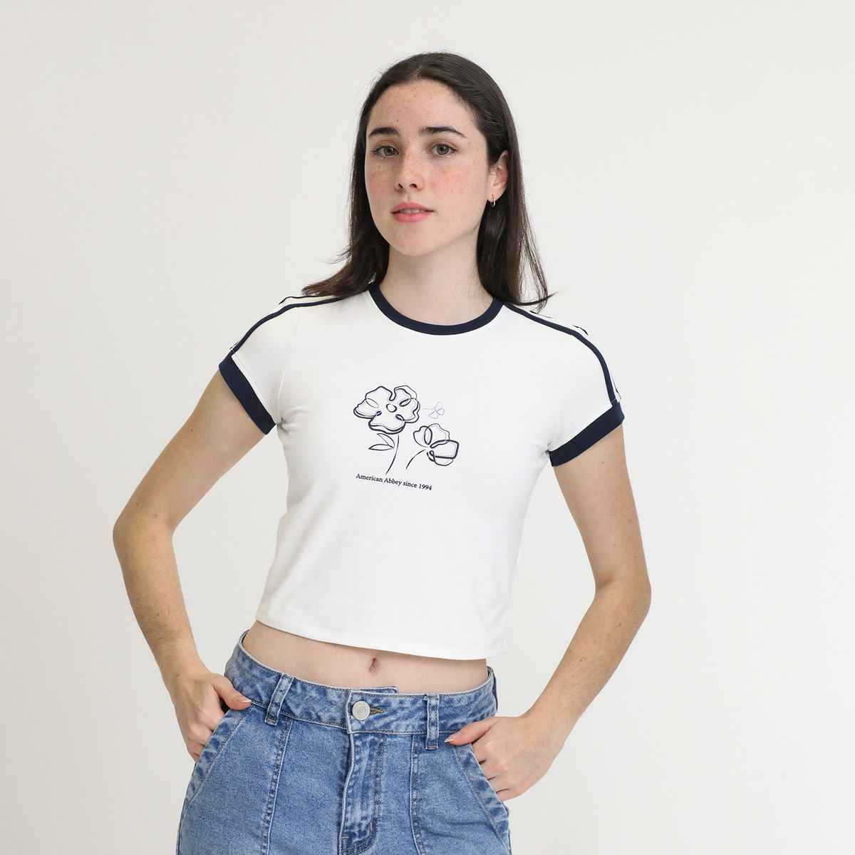 AMERICAN ABBEY - Polo Algodón Mujer American Abbey