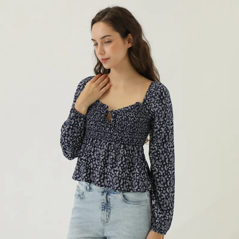 AMERICAN ABBEY - Blusa Casual Mujer American Abbey