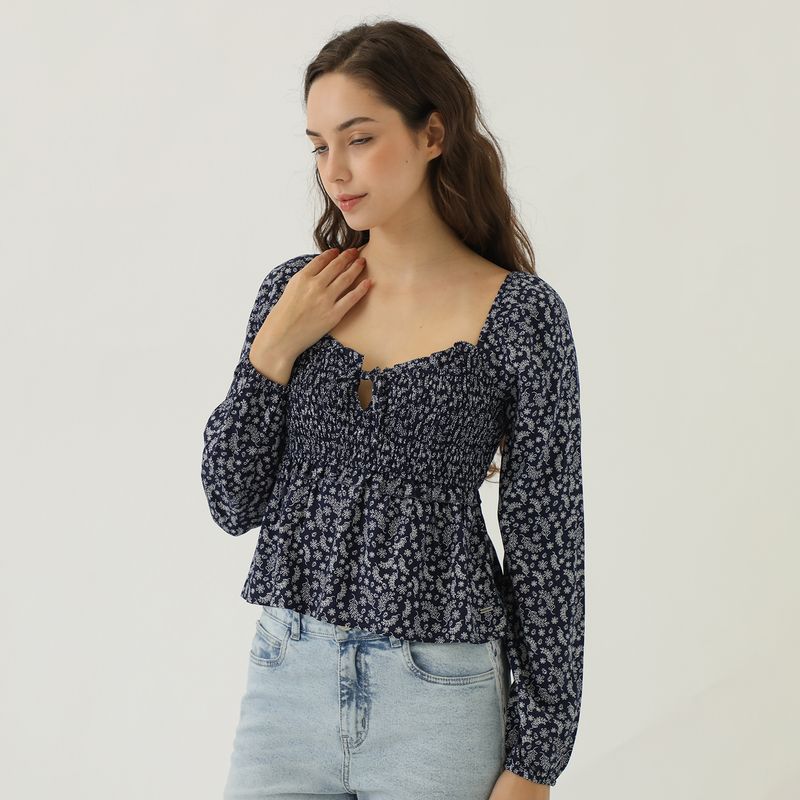 AMERICAN ABBEY - Blusa Casual Mujer American Abbey