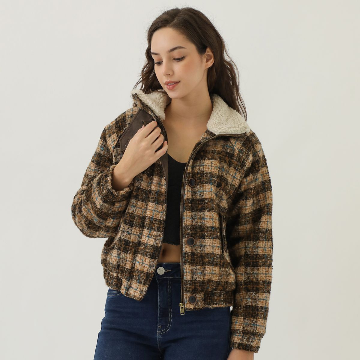 AMERICAN ABBEY - Casaca Casual Mujer American Abbey