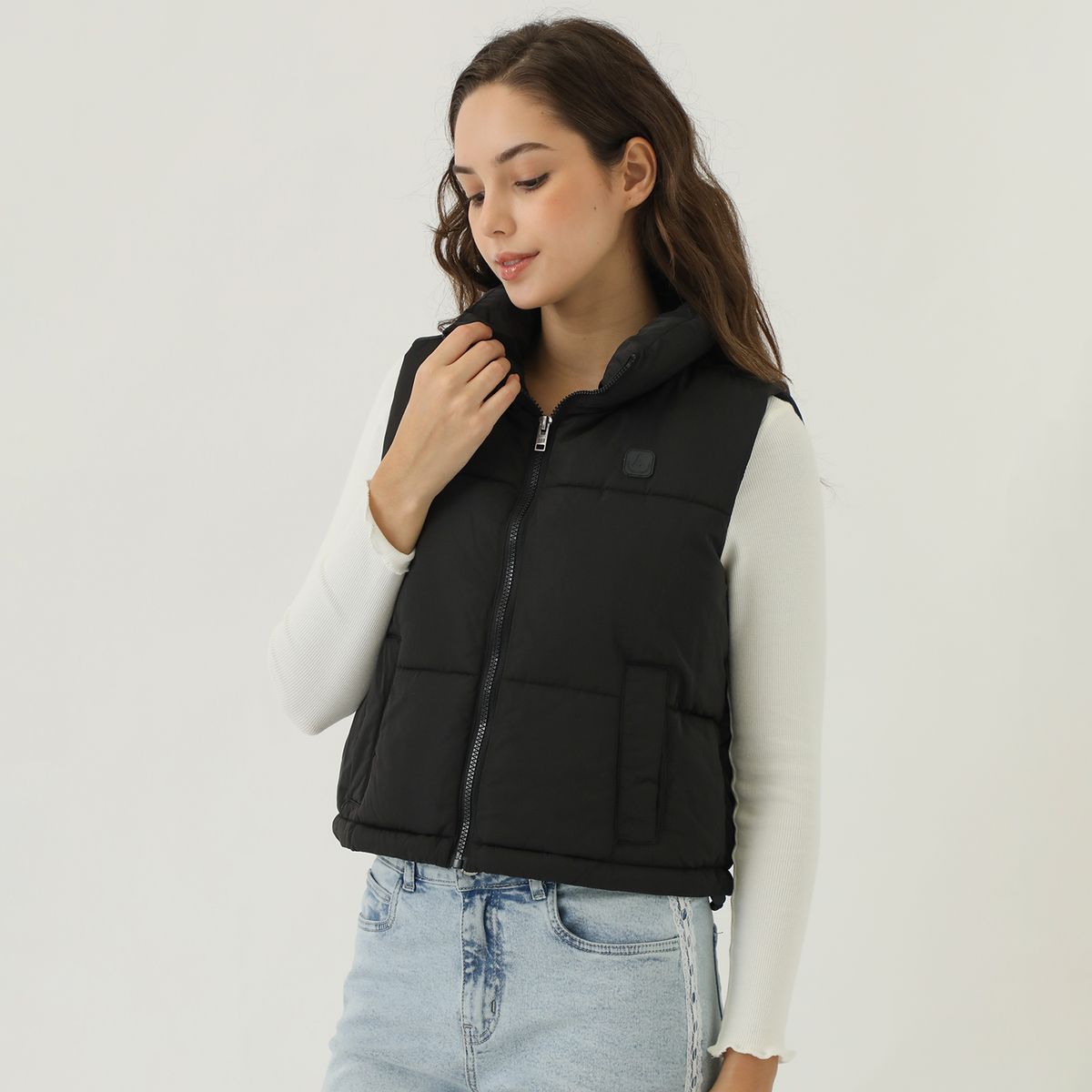 AMERICAN ABBEY - Chaleco Casual Mujer American Abbey