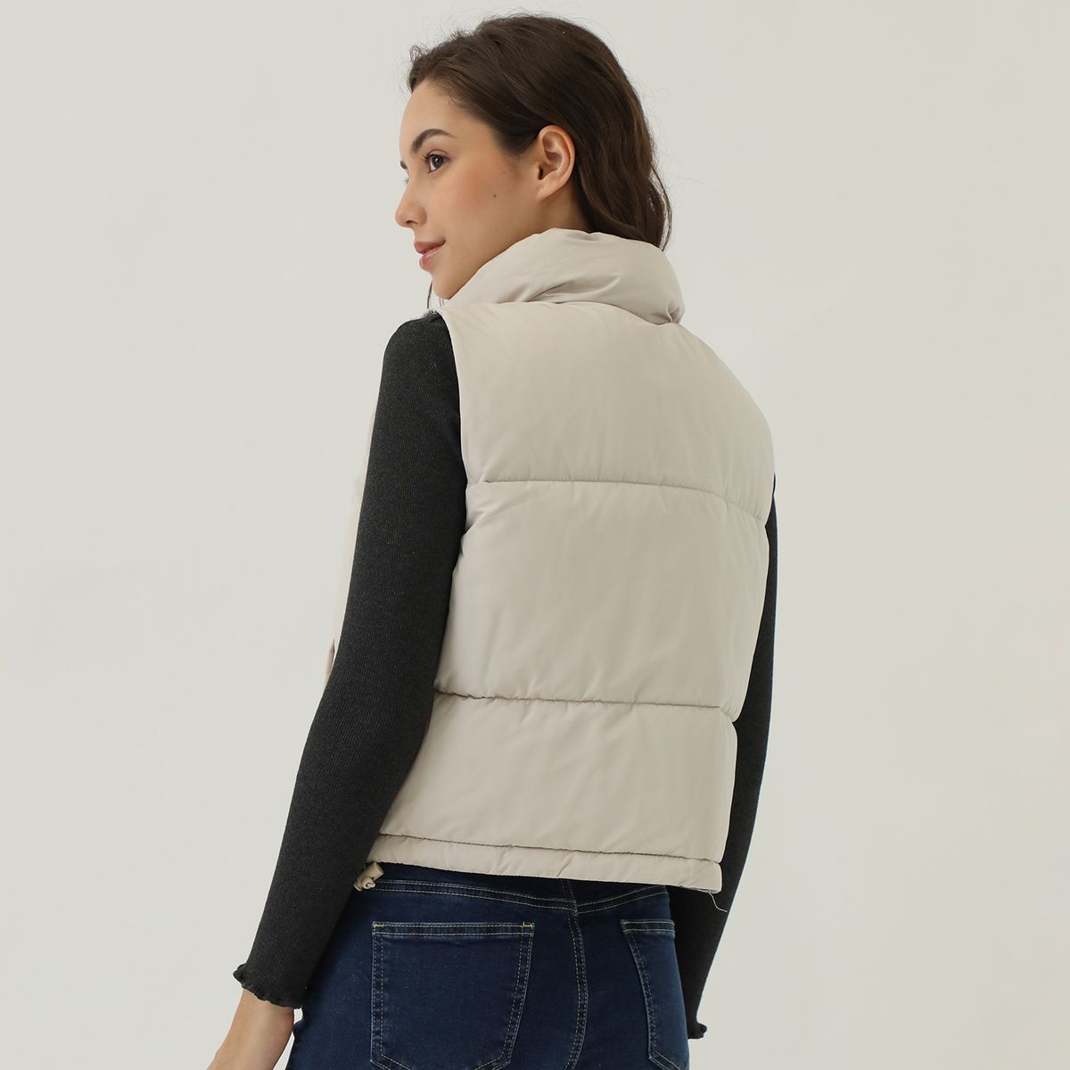 AMERICAN ABBEY - Chaleco Casual Mujer American Abbey