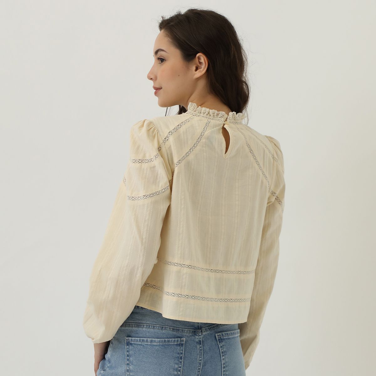 AMERICAN ABBEY - Blusa 100% Algodón Mujer American Abbey