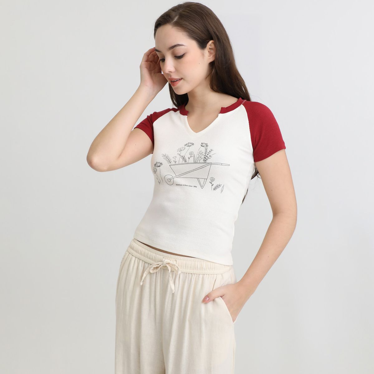 AMERICAN ABBEY - Polo Casual Mujer American Abbey