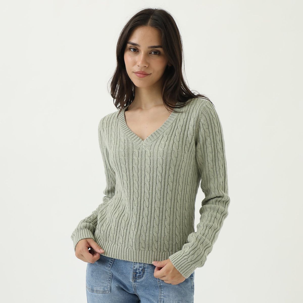 AMERICAN ABBEY - Chompa Casual Mujer American Abbey