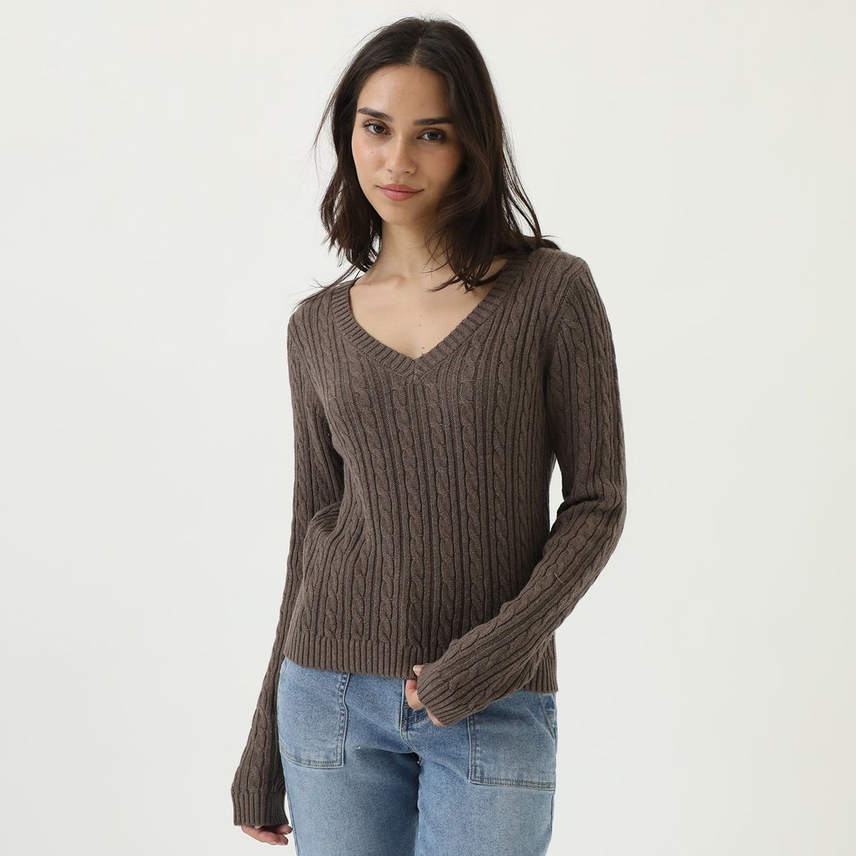 AMERICAN ABBEY - Chompa Casual Mujer American Abbey