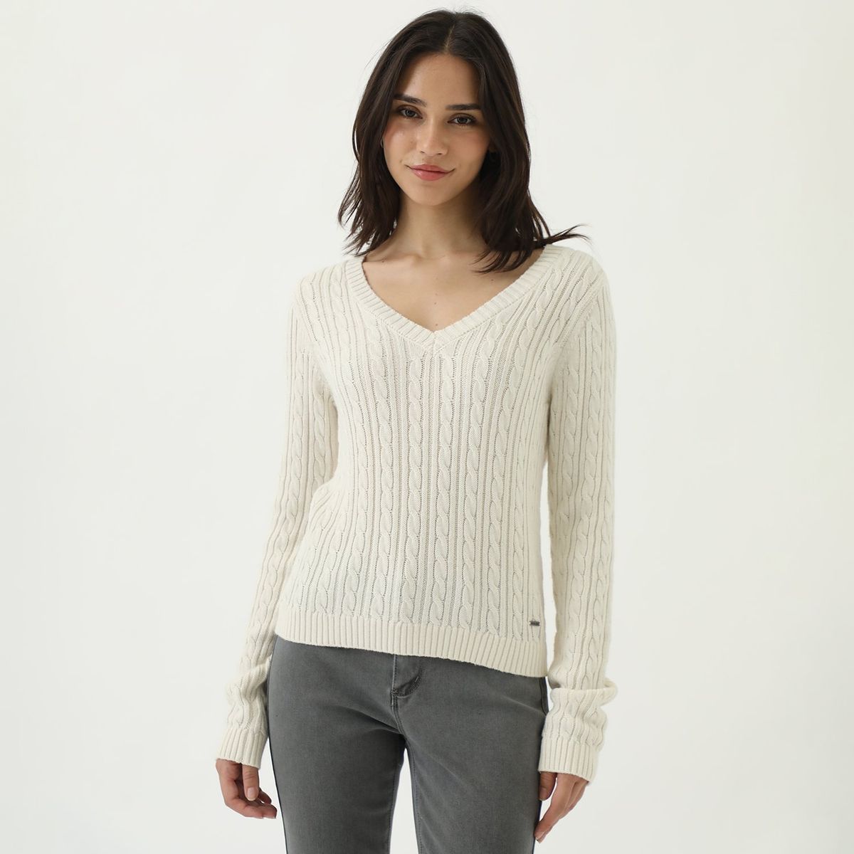 AMERICAN ABBEY - Chompa Casual Mujer American Abbey