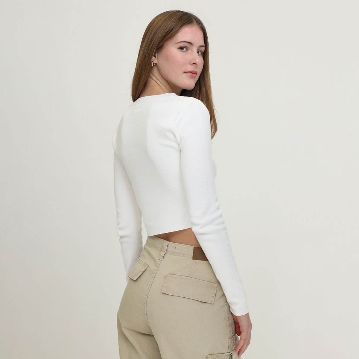 SYBILLA - Chompa Casual Mujer Sybilla