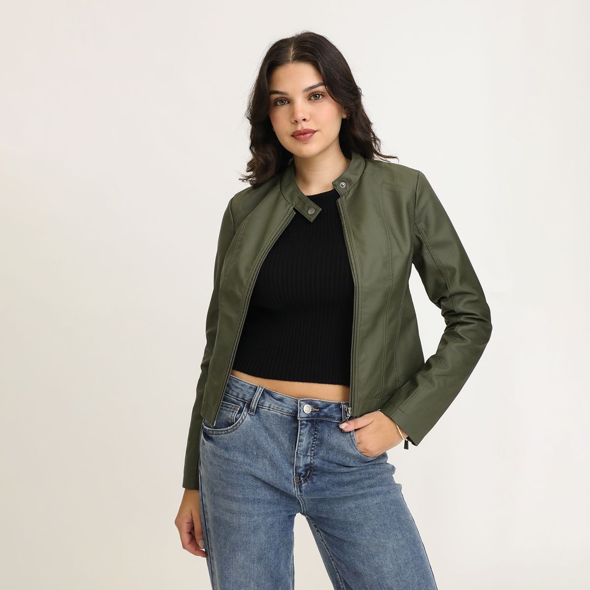 SYBILLA - Casaca Casual Mujer Sybilla