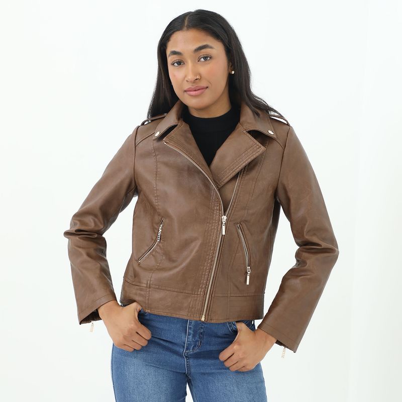 ELLE - Casaca Casual Mujer Elle