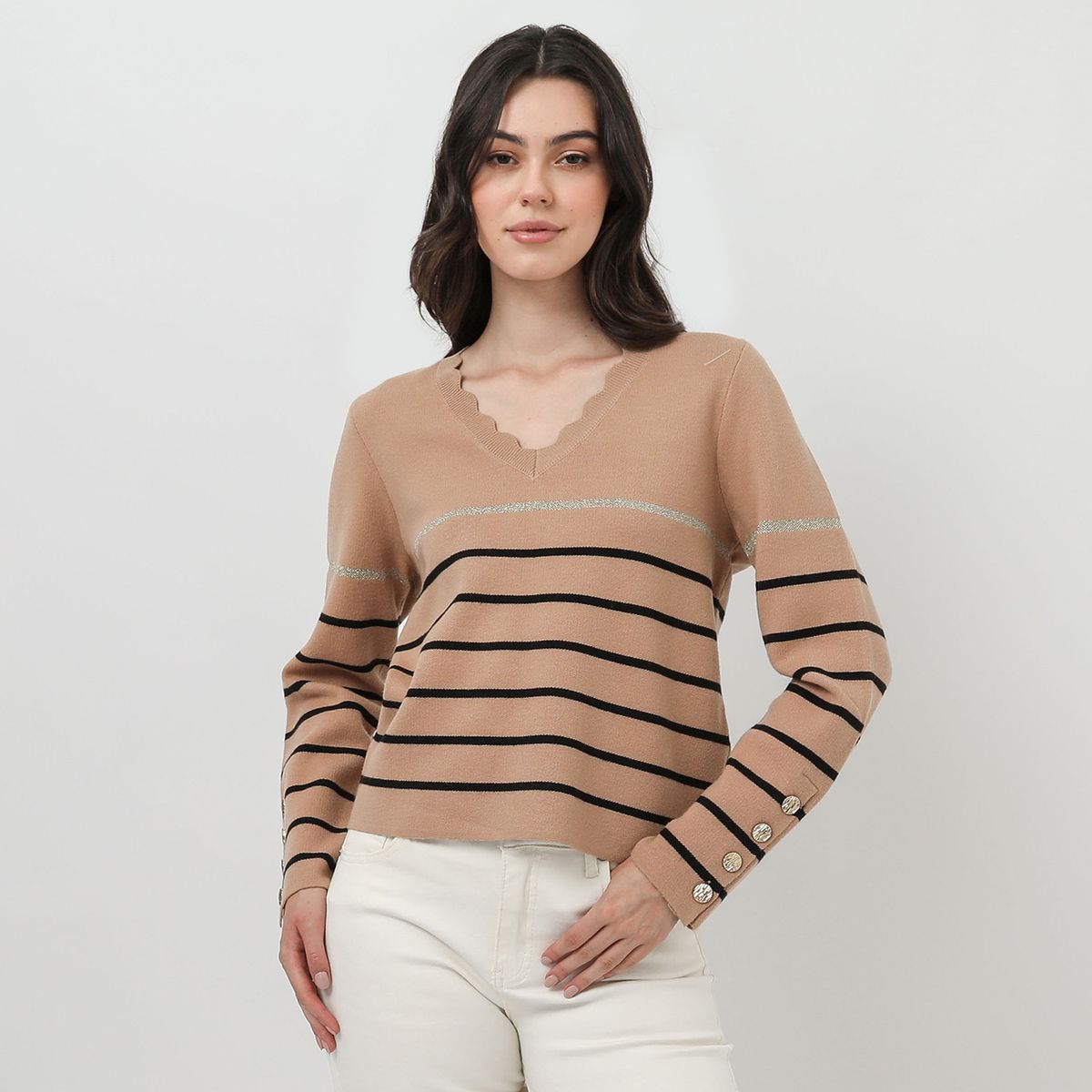 ELLE - Chompa Casual Mujer Elle