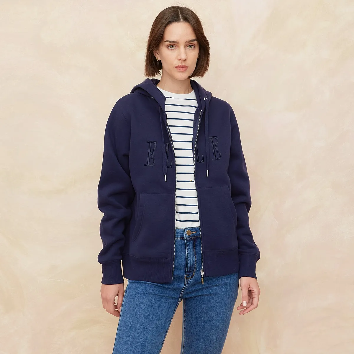 ELLE - Polera Algodón Mujer Elle