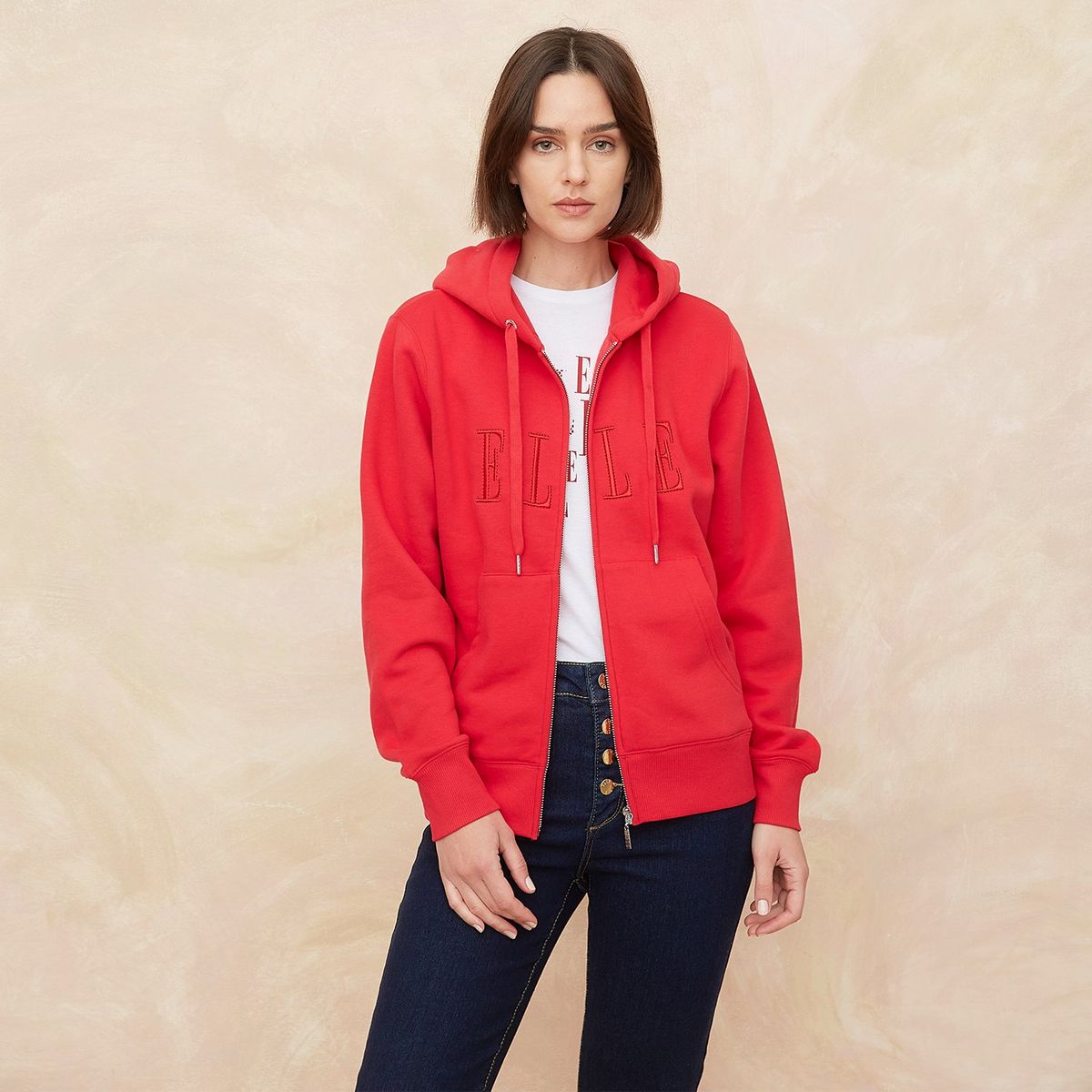 ELLE - Polera Algodón Mujer Elle