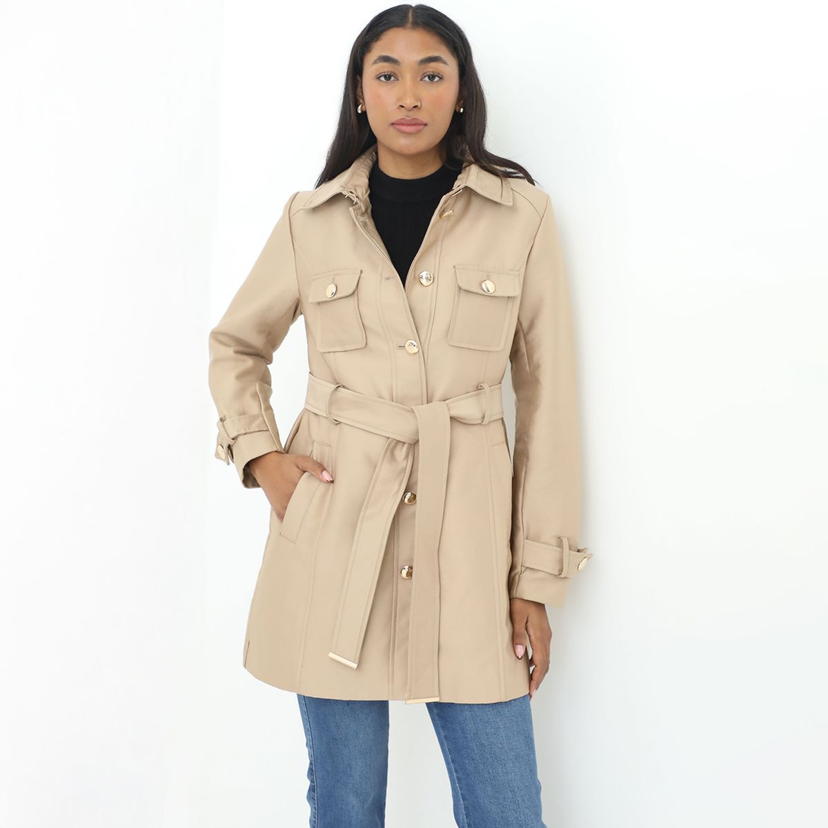 ELLE - Casaca Casual Mujer Elle