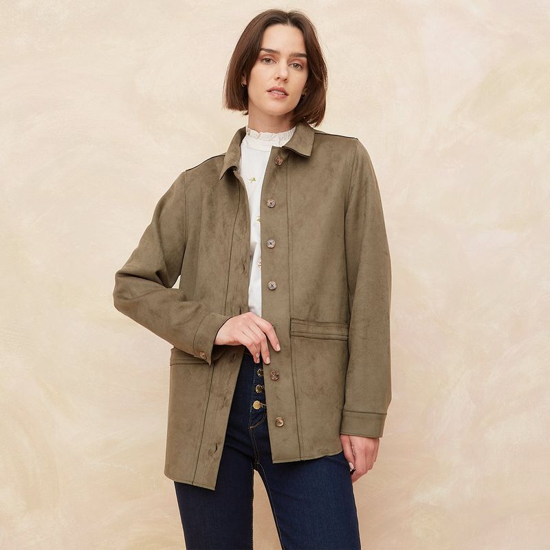 ELLE - Casaca Casual Mujer Elle