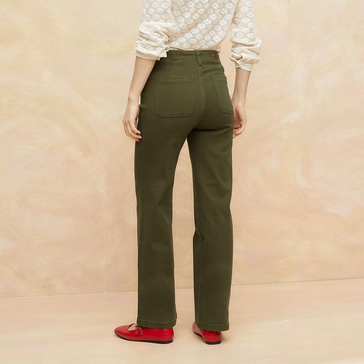 ELLE - Jean Recto Algodón Mujer Elle