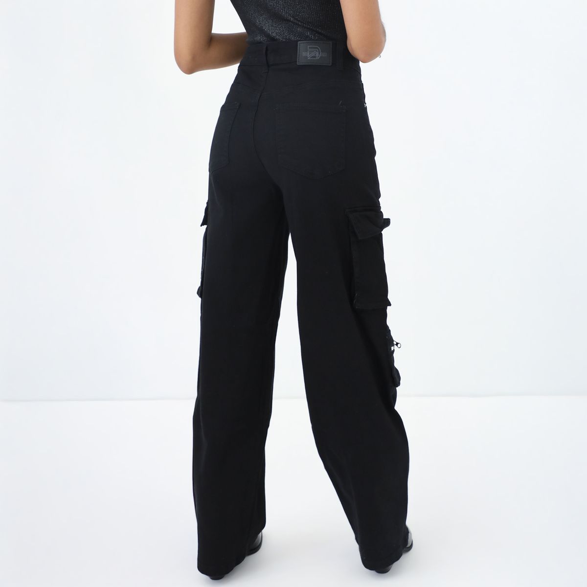 DENIMLAB - Pantalón Cargo Denimlab Mujer