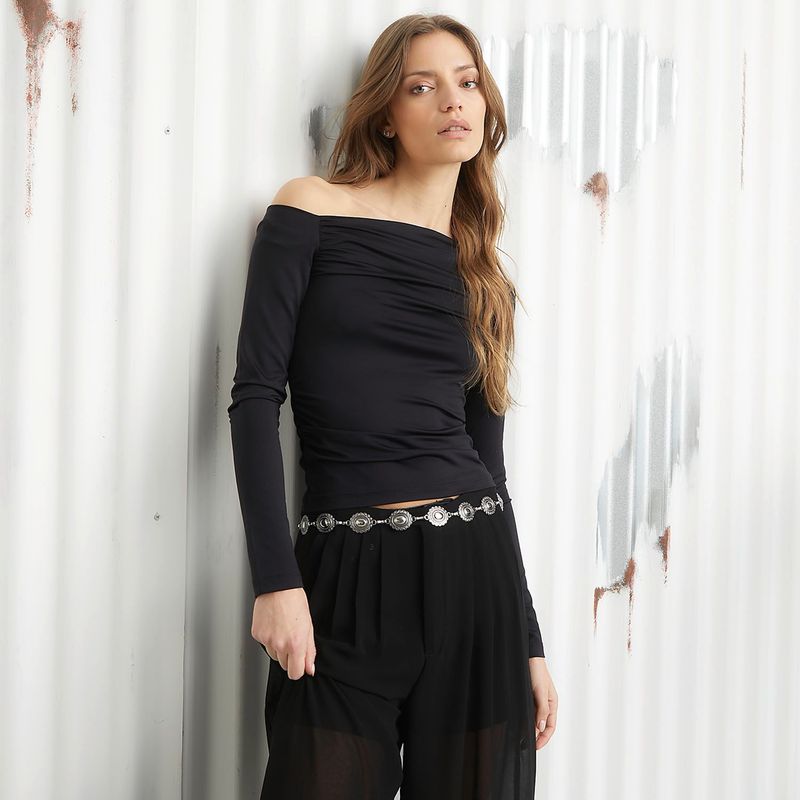 DENIMLAB - Polo Casual Mujer Denimlab