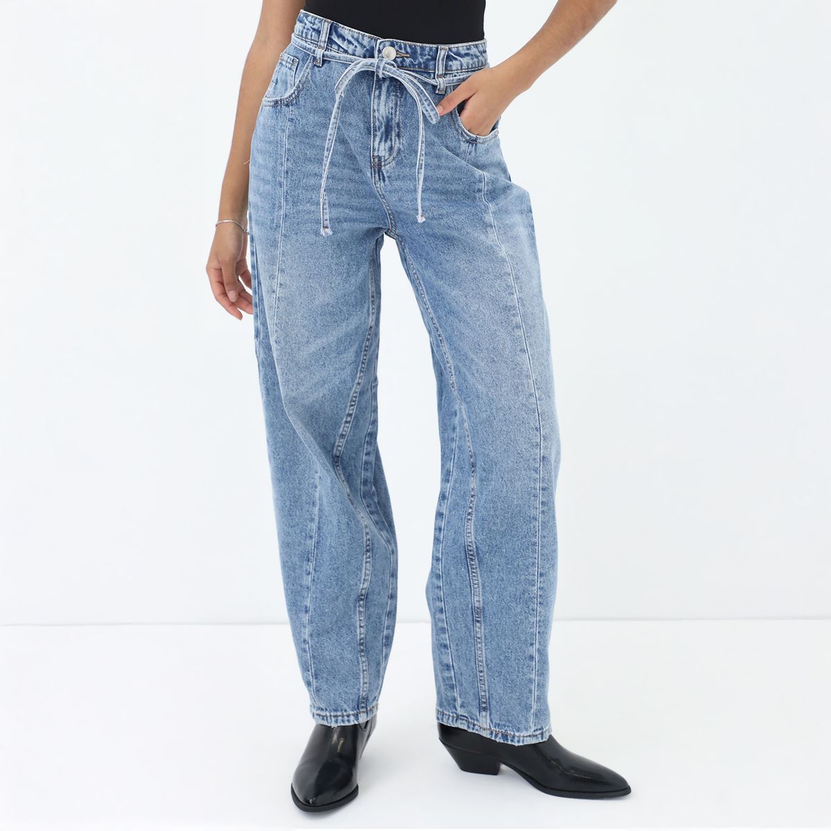 DENIMLAB - Jean Baggy Mujer Denimlab