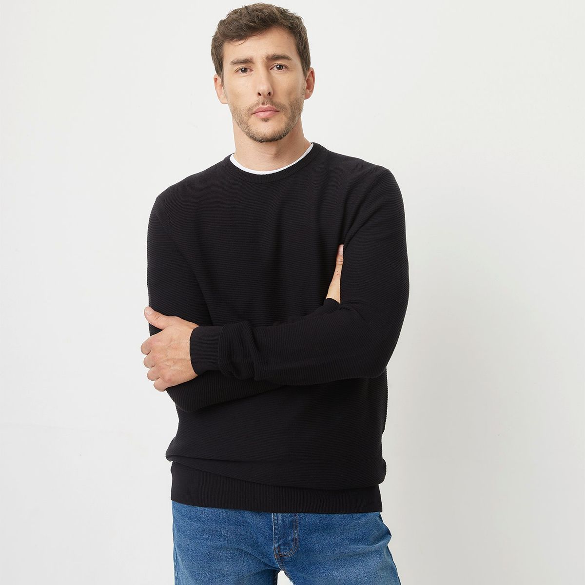 NEWPORT - Chompa Algodón Sport Hombre Newport