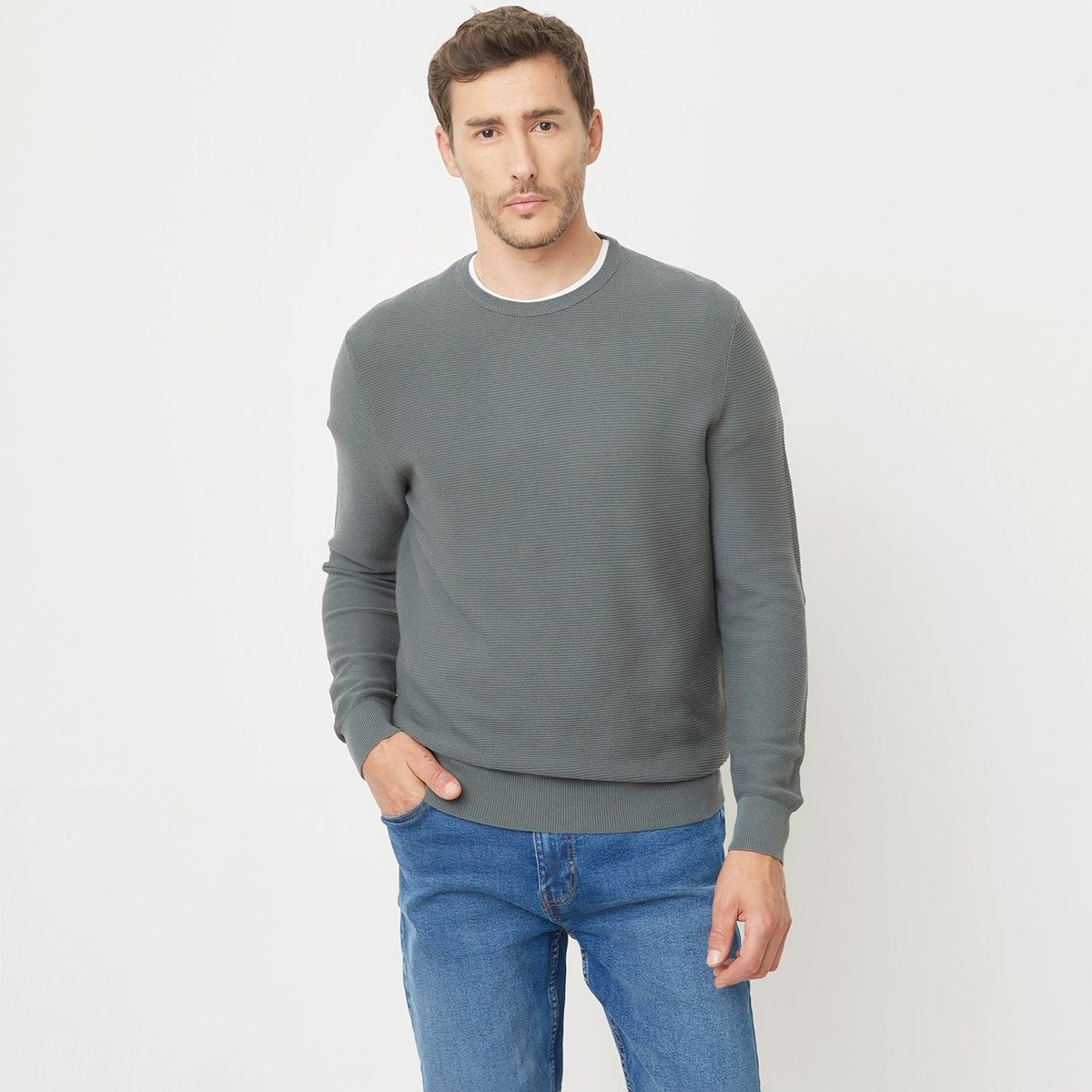 NEWPORT - Chompa Algodón Sport Hombre Newport