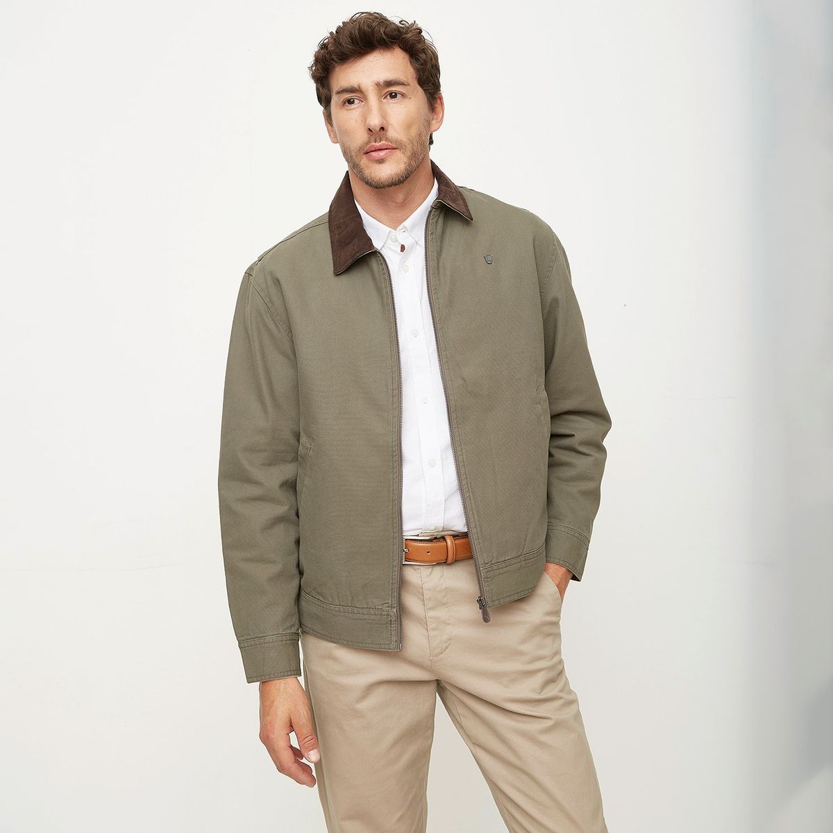 CHRISTIAN LACROIX - Casaca 100% Algodón Casual Hombre Christian Lacroix