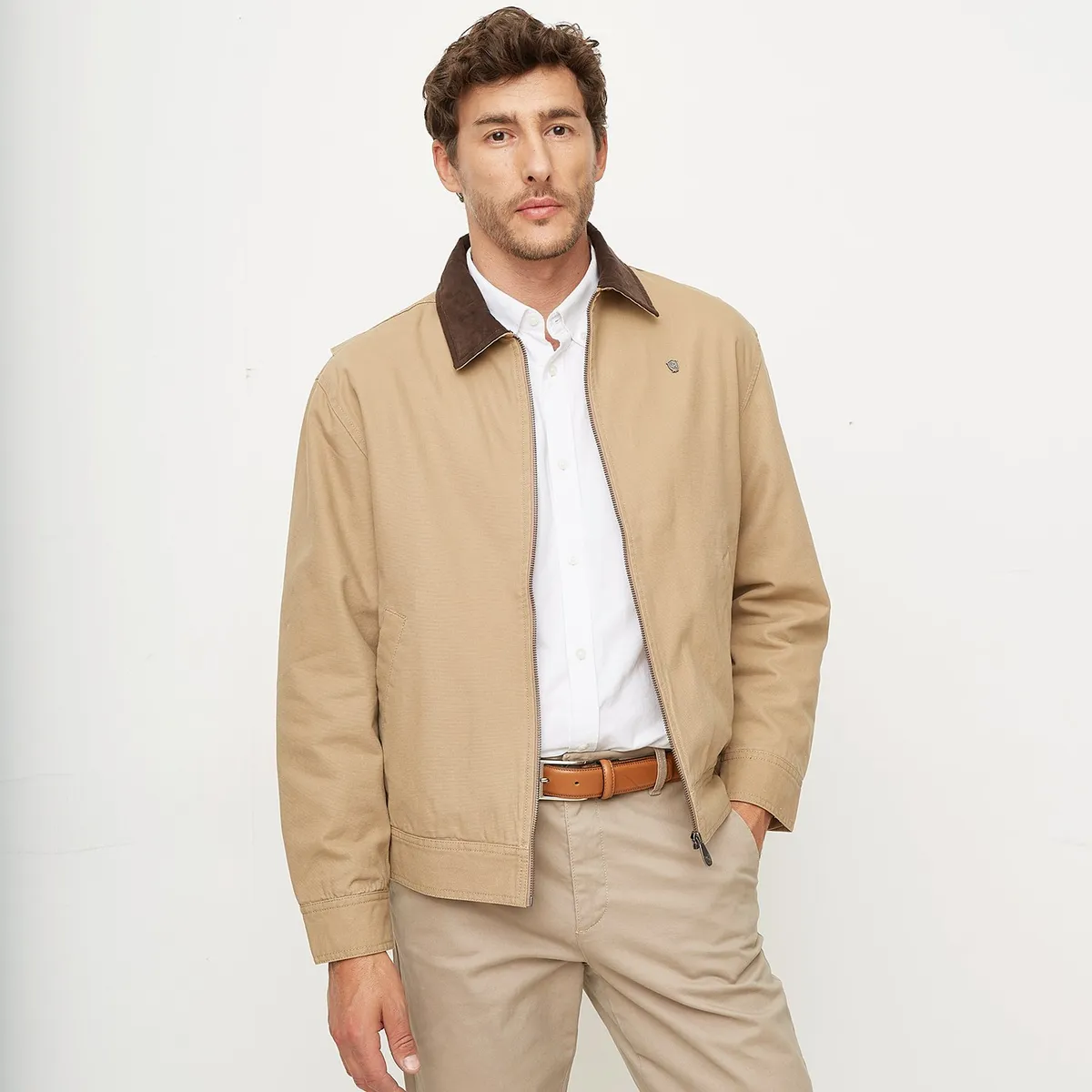 CHRISTIAN LACROIX - Casaca 100% Algodón Casual Hombre Christian Lacroix