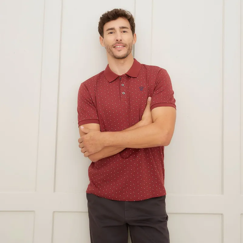 CHRISTIAN LACROIX - Polo 100% Algodón Casual Hombre Christian Lacroix