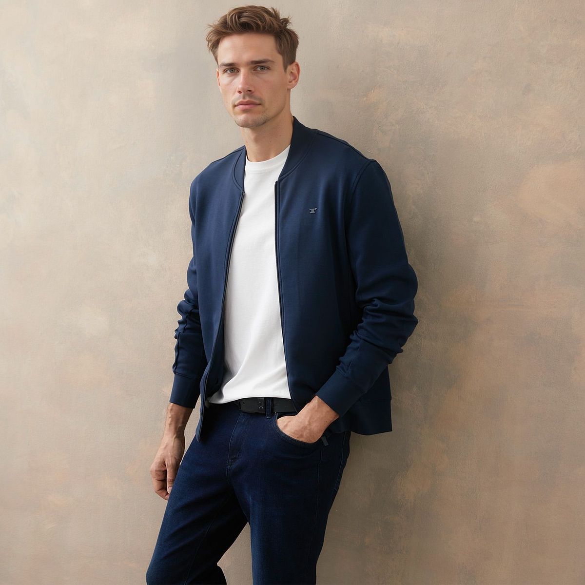 WOLF&HANK - Polera Algodón Casual Hombre Wolf&hank