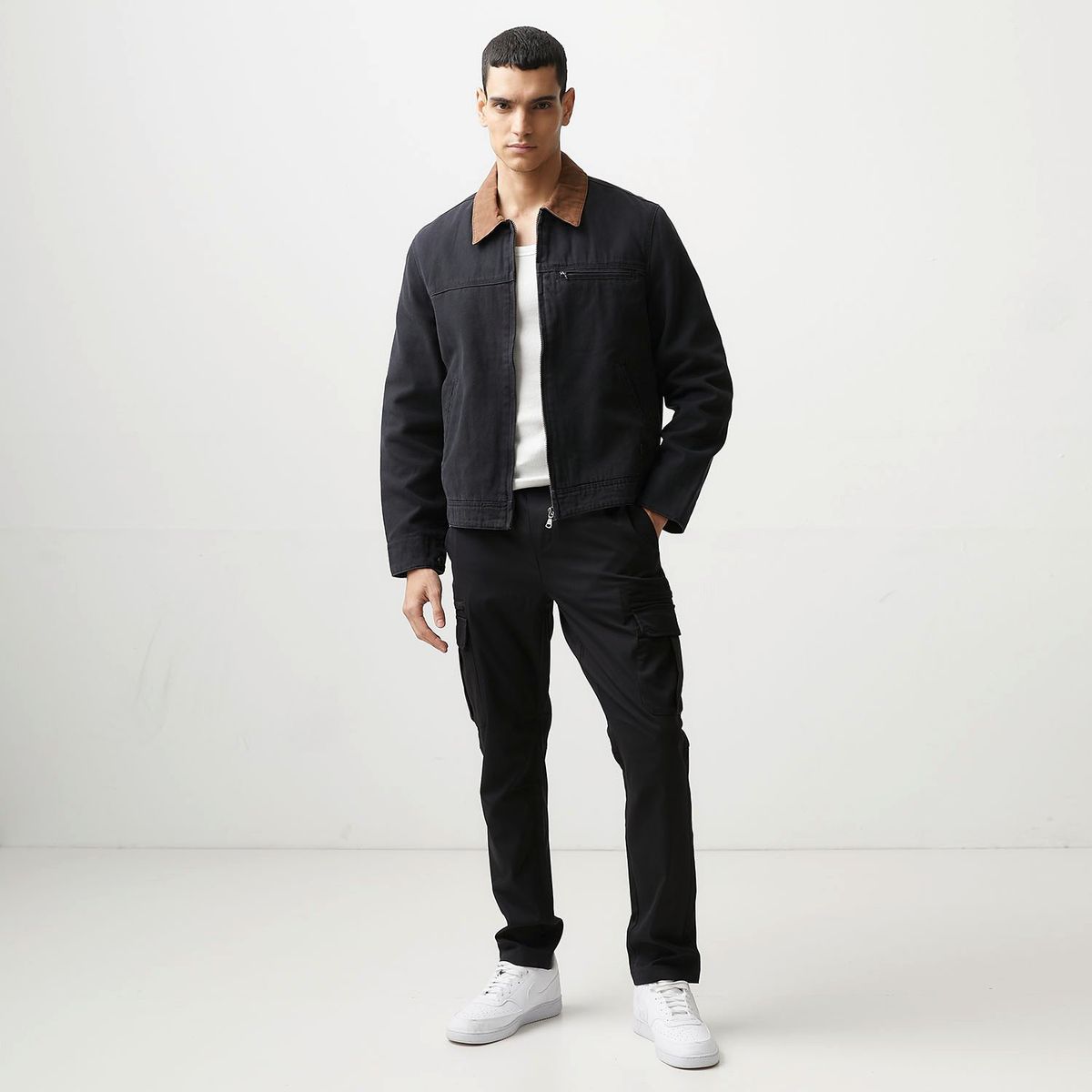 BASEMENT - Pantalón Jogger Cargo Hombre Basement