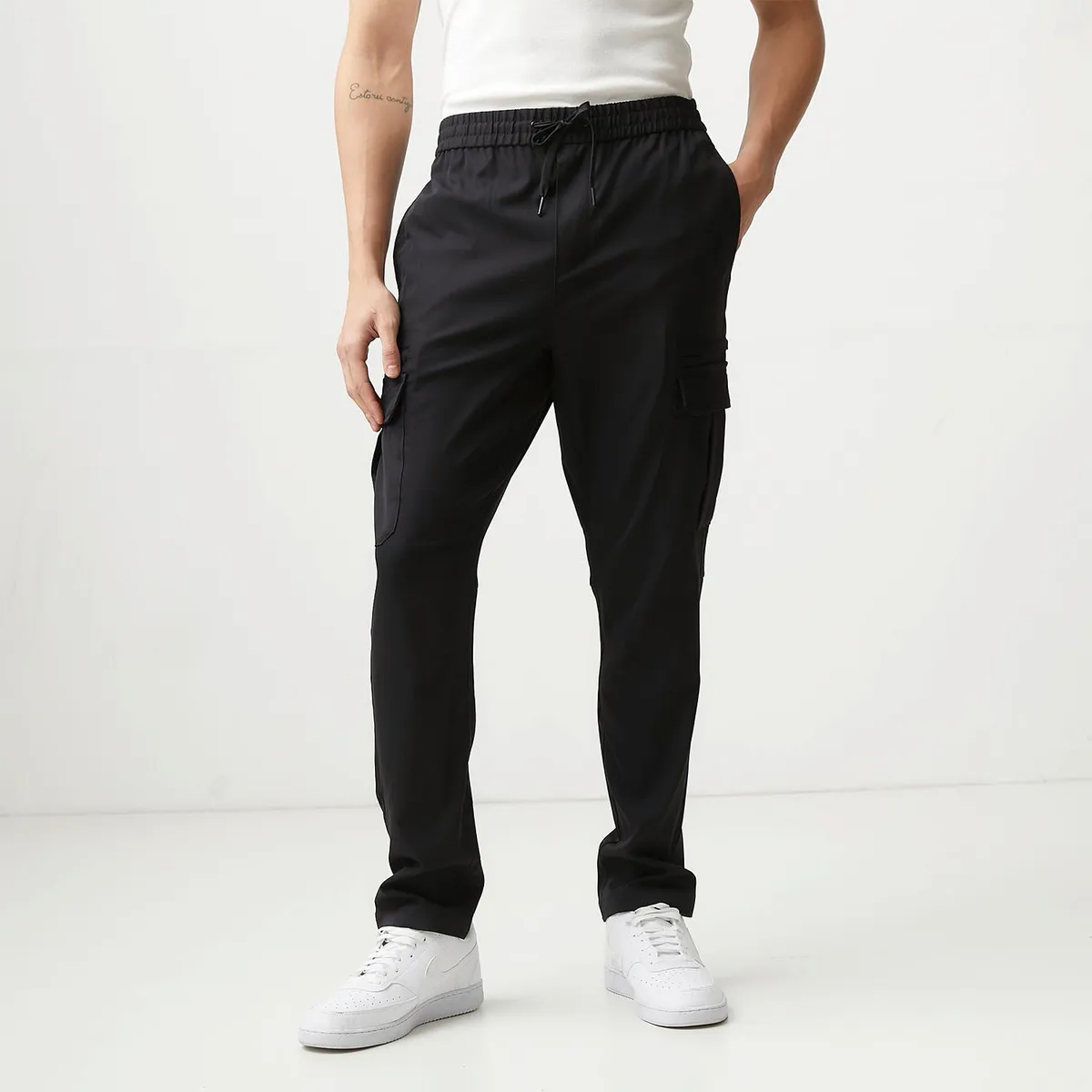 BASEMENT - Pantalón Jogger Cargo Hombre Basement