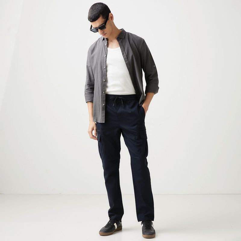 BASEMENT - Pantalón Jogger Cargo Hombre Basement