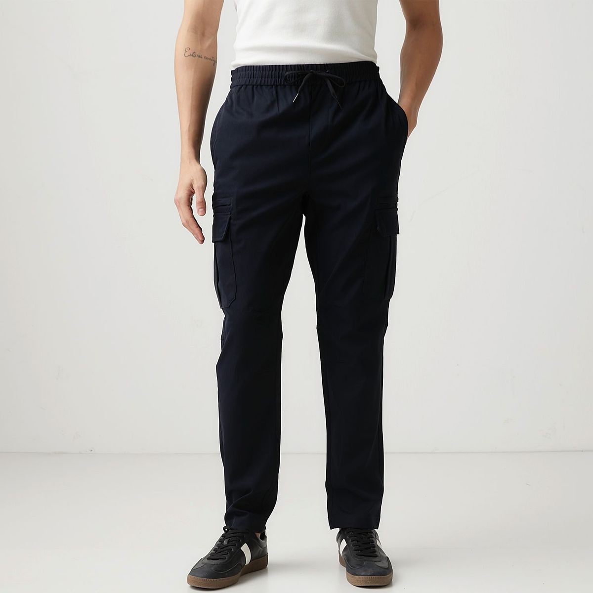 BASEMENT - Pantalón Jogger Cargo Hombre Basement