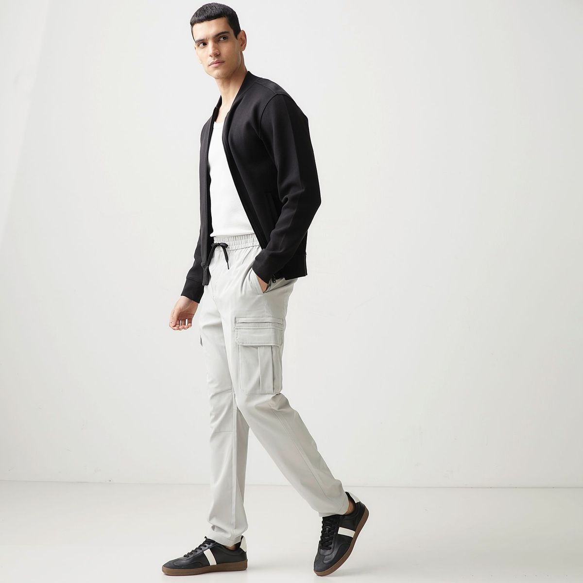 BASEMENT - Pantalón Jogger Cargo Hombre Basement