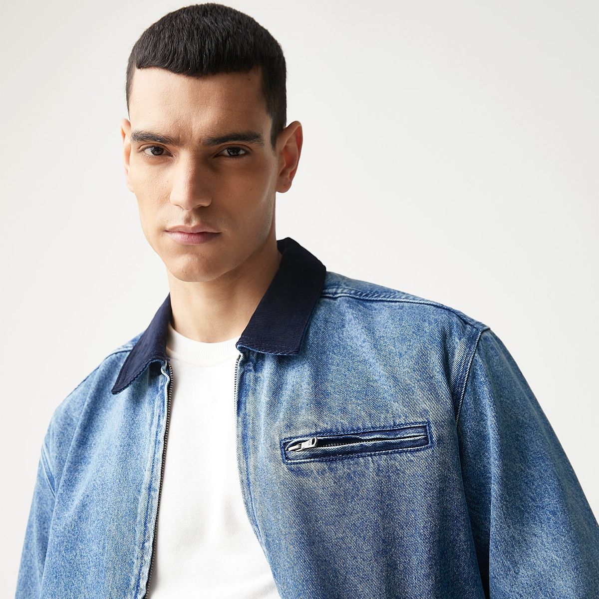 BASEMENT - Casaca 100% Algodón Casual Hombre Basement