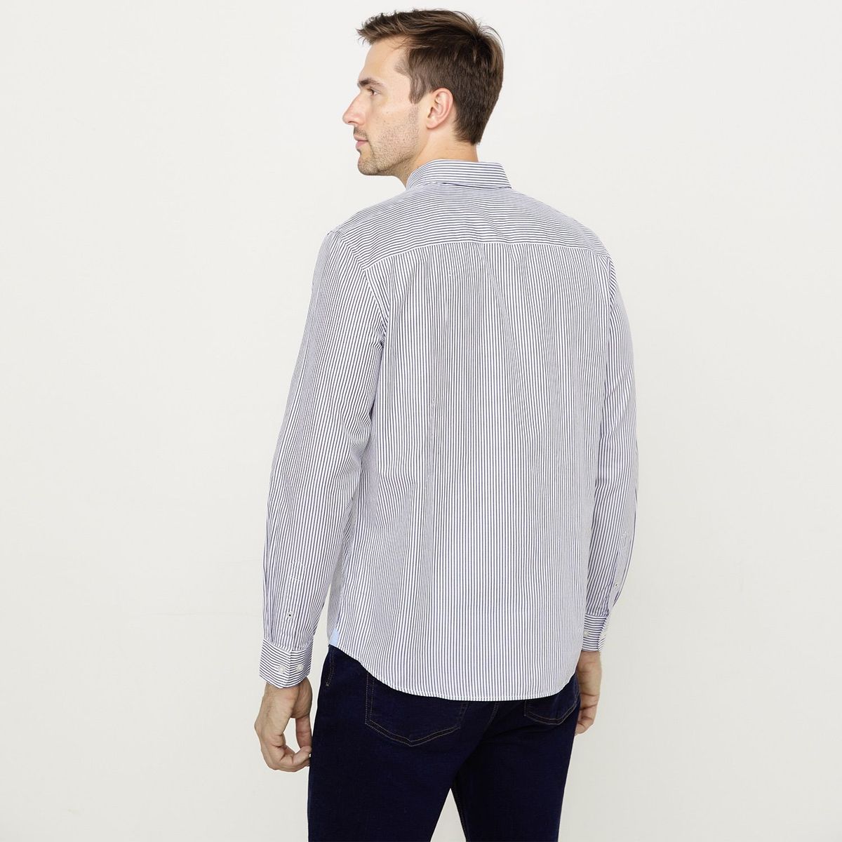 UNIVERSITY CLUB - Camisa 100% Algodón Casual Hombre University Club