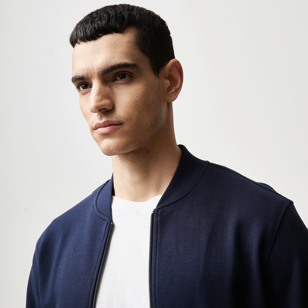 BASEMENT - Polera Algodón Casual Regular Hombre Basement