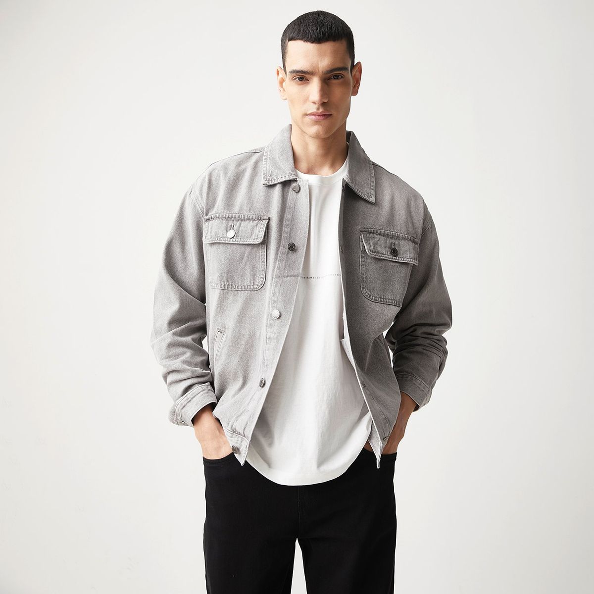 BASEMENT - Casaca Algodón Sport Hombre Basement