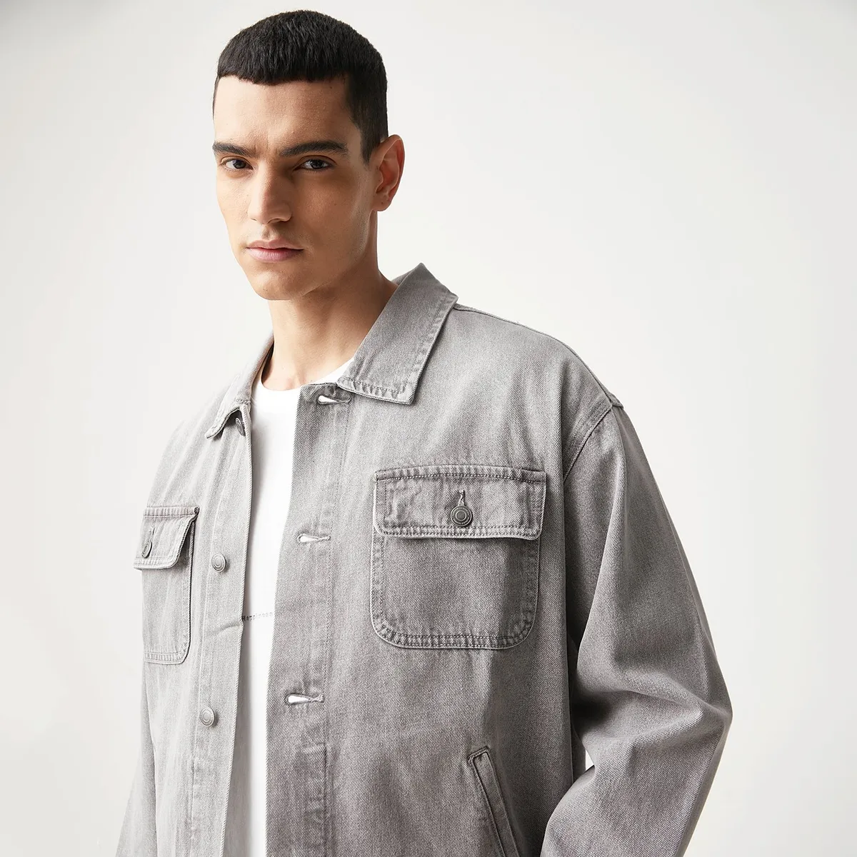 BASEMENT - Casaca Algodón Sport Hombre Basement