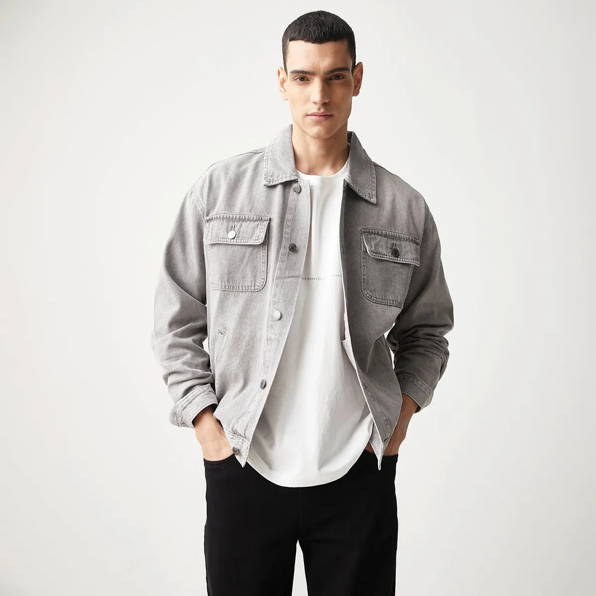 BASEMENT - Casaca Algodón Sport Hombre Basement