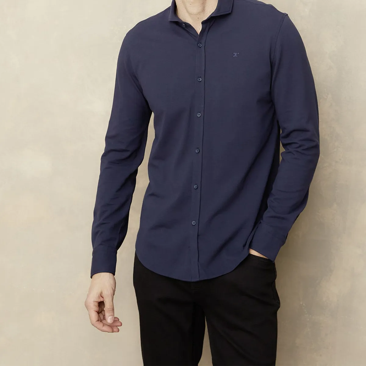 WOLF&HANK - Camisa Casual Hombre Wolf&hank