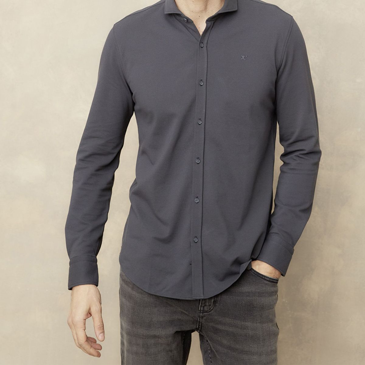 WOLF&HANK - Camisa Casual Hombre Wolf&hank